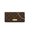 Louis Vuitton Wallet On Chain Lily M82509 Brown