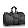 Louis Vuitton Keepall Bandouliere 55 M40605 Black