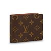Louis Vuitton Wallet with Coin Pocket M60895 Brown