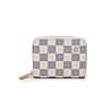 Louis Vuitton Zippy Coin Purse N63069 White