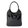 Miumiu IVY Naplak Patent Leather Bag Black