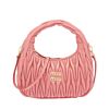 Miu Miu Wander Matelasse Nappa Leather Mini Hobo Bag 