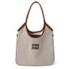 Miumiu IVY Canvas Bag 5BG231 Coffee