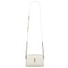 Saint Laurent Gaby Zipped Pouch In Quilted Lambskin 