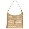 Saint Laurent Oxalis Bag In Raffia Macrame 
