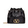 Valentino Mini Bucket Bag In Nappa With Vlogo Signature Chain 
