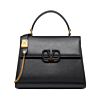 Valentino Garavani Vsling Grainy Calfskin Handbag Black