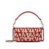 Valentino Small Loco Toile Iconographe Shoulder Bag 