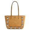 Valentino Garavani Nellcote Mini Suede Shopping Bag Coffee