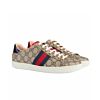 Gucci Unisex Ace GG Supreme sneaker Coffee