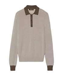 Loro Piana Women's Sheep Meadow Polo Shirt Apricot