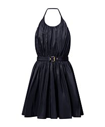 Louis Vuitton Women's Pleated Camisole Dress Black