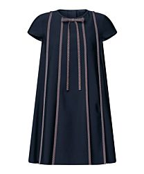 Louis Vuitton Women's Monogram Accent Trapeze Dress