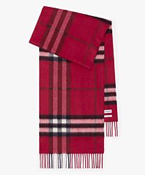 Not for sale: Burberry Check Cashmere Scarf Red