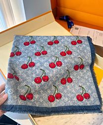 Not for sale: Louis Vuitton x TM Denim Cerise Shawl Blue