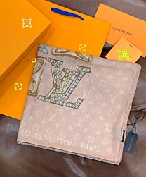 Not for sale: Louis Vuitton Pre-Owned Monogram Flower Scarf Pink
