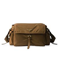 Not for sale: Prada Explore Large Re-Nylon Shoulder Bag With Flap Coffee