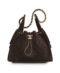 Chanel 25 Small Handbag AS5293 Dark Coffee