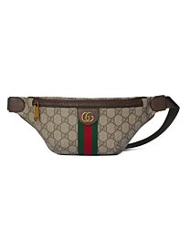 Gucci Ophidia Small Belt Bag Dark Coffee