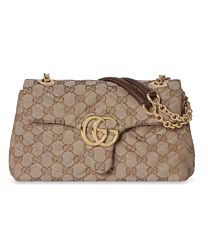 Gucci GG Marmont Small Shoulder Bag 855371 Apricot