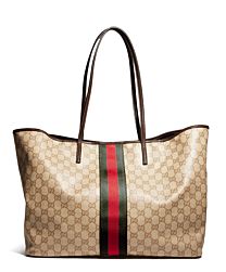 Gucci Tribeca Large Tote Bag 874745 Coffee