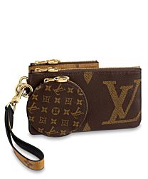 Louis Vuitton Trio Pouch M68756 Brown