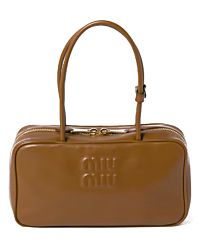 Miumiu Beau Leather Top-handle Bag 5BB172