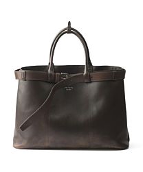 Prada Buckle Nappa Leather Bag With Belt 2VG126 Dark Coffee