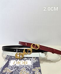 Christian Dior Women's Saddle Loop Belt