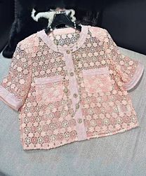 Chanel Women's Openwork Shorts Pink