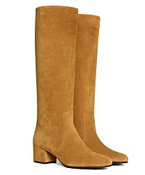 Celine Women's Les Bottes Triomphe High Boots 360453 Coffee