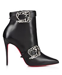 Christian Louboutin Women's Giddylina Booty 100 MM Black