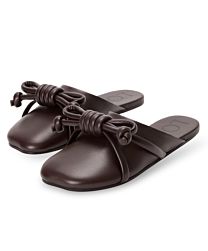 Loewe Women's Flamenco Knot Mule In Lambskin 815379