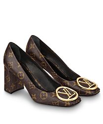 Louis Vuitton Women's Madeleine Pumps 1A4XC6 Brown