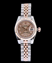 Rolex Datejust Wtach With Diamond maker Golden