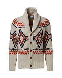 Brunello Cucinelli Women's Jacquard Wool-Blend Cardigan Apricot