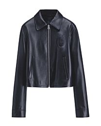 Christian Dior Women's Medaillon Jacket Lambskin Black