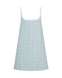 Christian Dior Women's Short Flared Cannage Dress