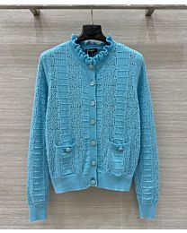 Christian Dior Women's Jacquard Knit Cardigan