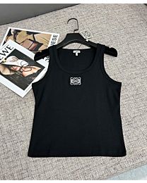 Celine Women's Loewe Women's Embroidered Anagram Tank Top
