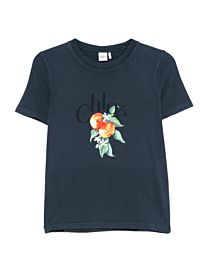 Chloe Women's Logo-Print Fruit-Print T-Shirt