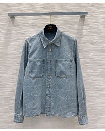 Chanel Women's Vintage Denim Jacket Blue