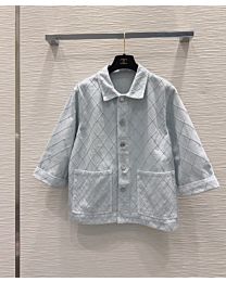 Chanel Women's Quilted Shirt Jacket