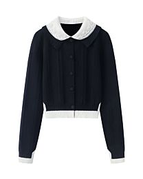 Chanel Women's Knitted Cardigan Black