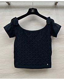 Chanel Women's Bow Top 