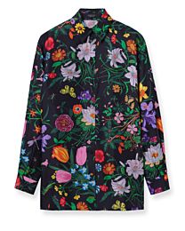 Gucci Women's Printed Silk Twill Shirt