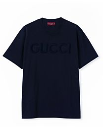 Gucci Women's Embroidered Cotton Jersey T-shirt 