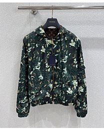 Louis Vuitton Monogram Double-Faced Trench Coat Brown