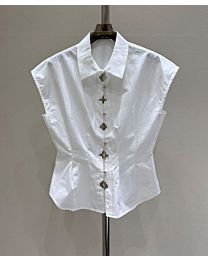 Louis Vuitton Women's Sleeveless Vest Shirt 
