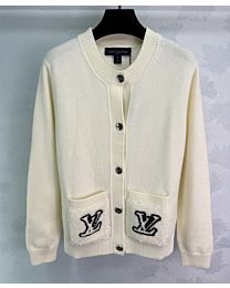Louis Vuitton Cardigan Jacket Cream